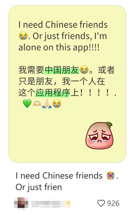 中美网友聊嗨了_“TikTok难民”涌入小红书中美网友聊嗨了